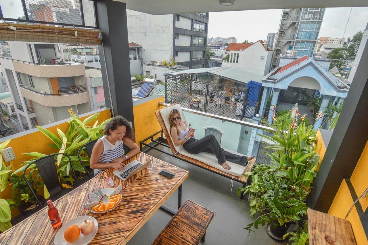 Ferienwohnung Pham Ngu Lao Center Chill House #8 Ho-Chi-Minh-Stadt Exterior foto